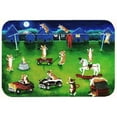 thumbnail image 2 of caroline's treasures 7403cmt"corgi backyard circus" kitchen or bath mat, 20" h x 30" w, multicolor, 2 of 2