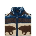 thumbnail image 3 of Weekend Academy Boys Faux Shearling Full Zip Jacket, Sizes 4-18, 3 of 3