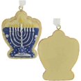 thumbnail image 3 of KSA Pack of 6 Blue and Gold Hanukkah Ornaments 21", 3 of 5