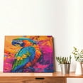 thumbnail image 4 of Balery Vibrant Parrot Splash Art Pattern Canvas Decorative Picture – 30x40in Premium Wall Art, Modern Canvas Print for Home Decor（Horizontal）, 4 of 6