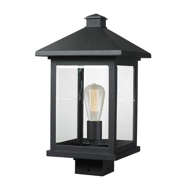 Poste Extérieur Noir de 9,5 x 17 Po Portland