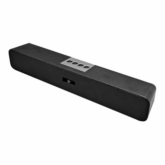 TECHNOLOGIT Barra de Sonido Bluetooth 2.0 Canales, True Wireless, 2 Horas de Autonomía, Diseño Compacto – Ideal para TV, PC y Dispositivos Móviles Technologit TEC-004