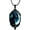 Witch1, variant on Gothic Mystic Witch Pendant Necklace for Women Vintage Victoria Glass Crystal Necklace Dark Punk Style Necklaces Halloween Goth Necklaces Vampire Costumes Jewelry Accessories