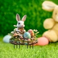 thumbnail image 6 of Meggemo Easter Bunny Animal Garden Stakes Decorative Outdoor Ornaments For Lawn Yard Flower Beds Garden Patio Festive Holiday Decor, 6 of 6