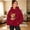 solid-color, variant on Pet Pouch Hoodie for Women Dog Carrier Sweatshirt Small Pet Carrier Hoodie Button Neck Large Pet Pouch Long Sleeve Fleece Pullover Oversized Casual Solid Color with Kangaroo Pocket