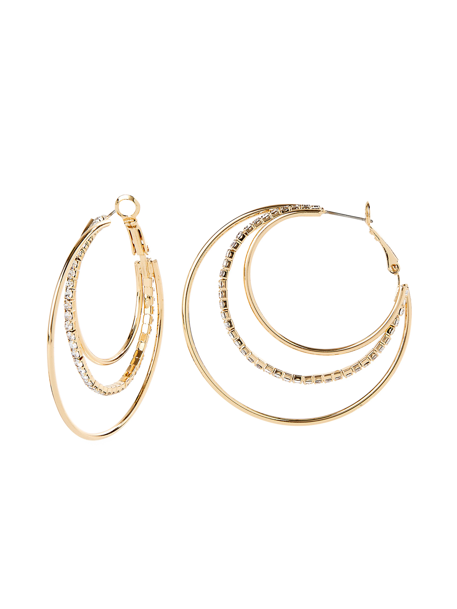 Sofia Vergara Women’s Gold-Tone Hoop Earrings