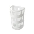 thumbnail image 1 of 1pc Multipurpose Wall\-Mounted Garbage Bags Tray Storage Box Holder Rack Kitchen Tableware Sundries Organizer Rack white, 1 of 9
