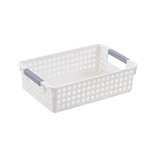 SIfdSeng Get it Fast Storage Basket Bath Basket Small Desktop Snacks Storage Basket Storage Box Kindergarten Toys Storage Frame Storage Basket