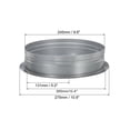 thumbnail image 2 of Unique Bargains 10 Inch Duct Connector Flange Metal Straight Pipe Exhaust Hose Flange, 2 of 5