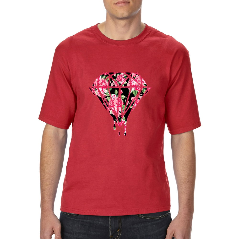 diamond t shirt mens