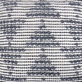 thumbnail image 6 of Ox Bay Petra 20" x 20" Navy/White Geometric Reversible Indoor/Outdoor Adult Decorative Throw Pillow, 6 of 7