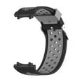 thumbnail image 2 of Tone Ventilated Pin Buckle Silicone Watch Strap With Connector, 2 of 4