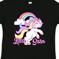 thumbnail image 4 of Inktastic Little Sister Unicorn Girls Toddler T-Shirt, 4 of 5