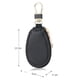 thumbnail image 3 of Funda de control remoto de coche, llavero elegante, soporte de control remoto de vehículo, accesorios de PVC para coche, llavero de almacenamiento de Negro, 3 of 8