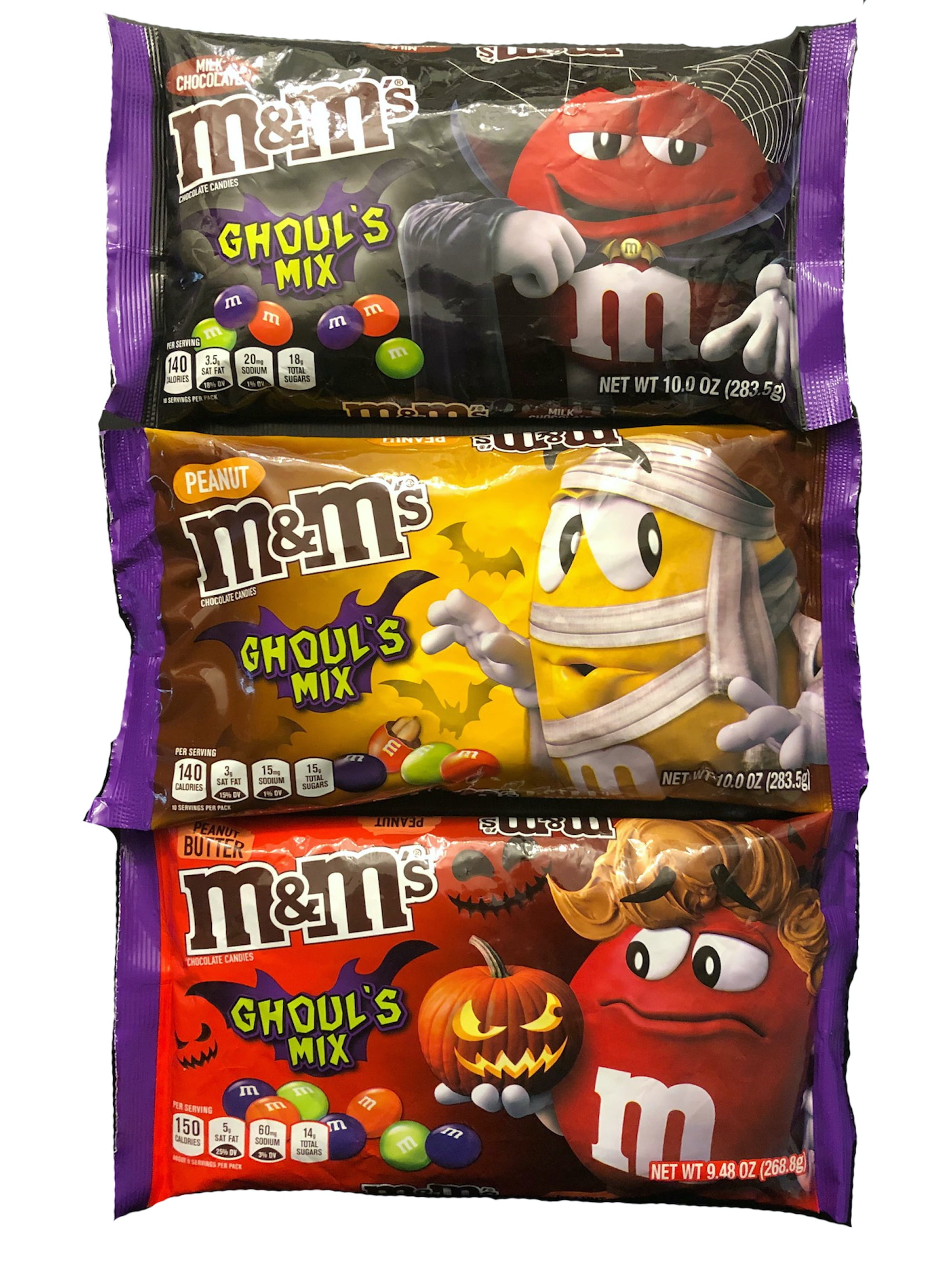 M&M’s Ghoul’s Mix Halloween Candy Assortment Variety Pack Milk M&M’s Ghoul’s Mix Halloween Candy Assortment Variety Pack Milk