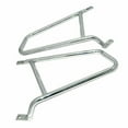 thumbnail image 3 of For Royal Enfield Pannier Saddle Bag Support Chrome Interceptor, 3 of 5