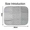 thumbnail image 4 of Tapis de Repassage Couverture Résistante à la Chaleur pour Machines à Laver Planche de Séchage, 4 of 9