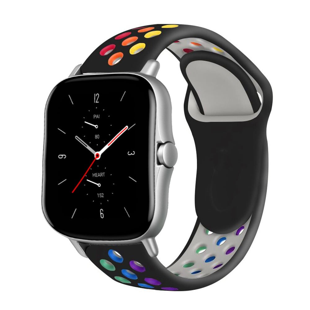 Silicone Bands Compatible with Amazfit GTS Amazfit GTR 42mm Amazfit GTS 2 2 Mini 2e Amazfit Bip Amazfit Bip Lite 20mm Adjustable Silicone Sport