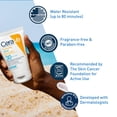 thumbnail image 4 of Protector solar CeraVe Hydrating Sheer SPF 30 para rostro y cuerpo, 90 ml, 4 of 9