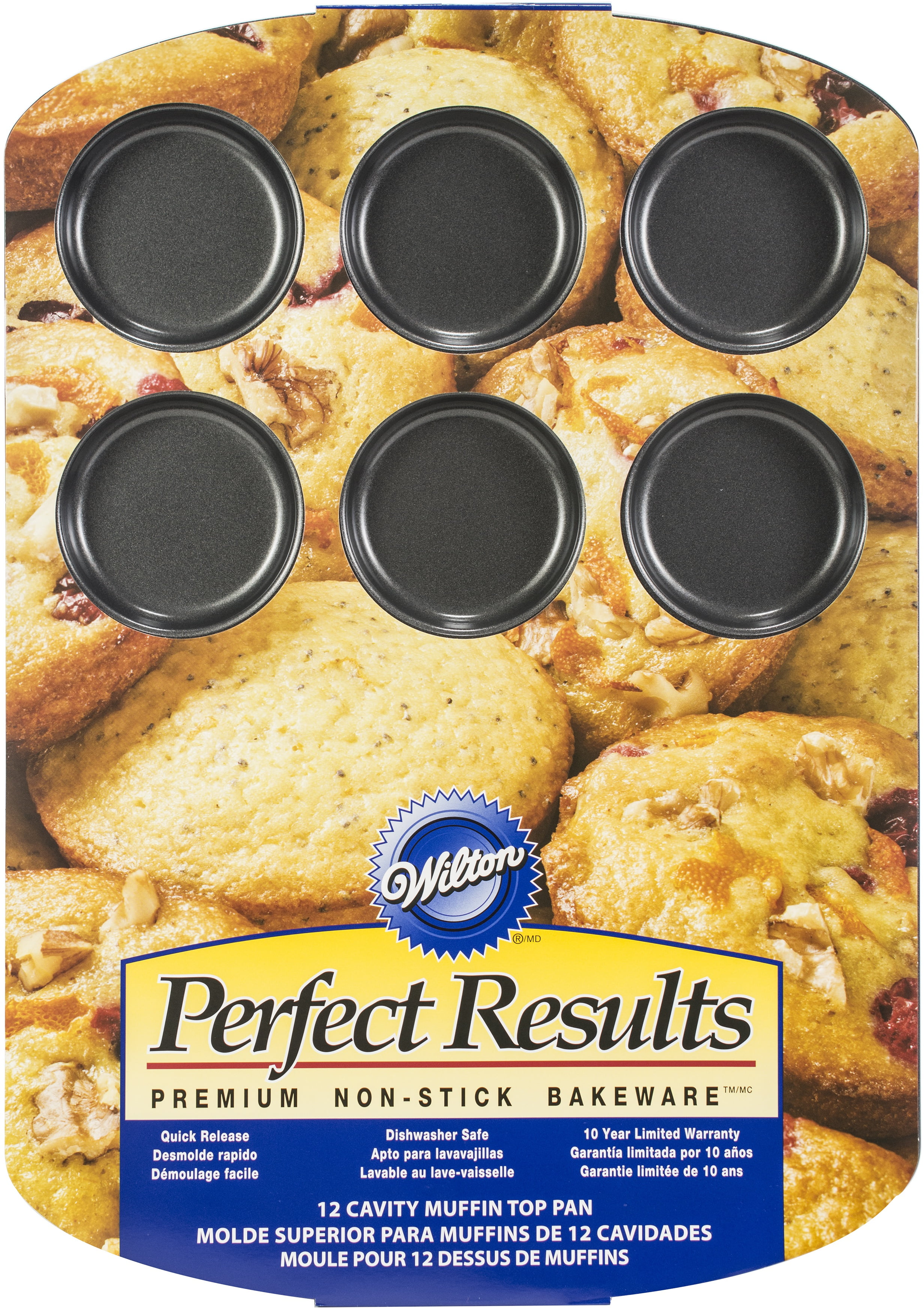 Perfect Results Premium NonStick Muffin Top Pan 12Cup
