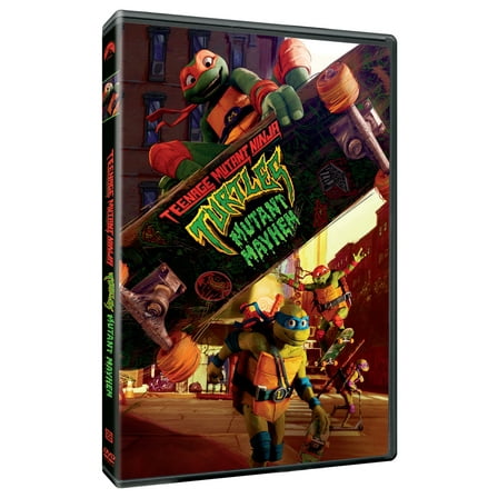 Teenage Mutant Ninja Turtles: Mutant Mayhem (DVD), Starring Micah Abbey