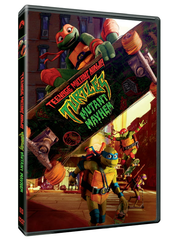 Teenage Mutant Ninja Turtles: Mutant Mayhem (DVD), Starring Micah Abbey
