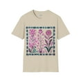 thumbnail image 2 of Botanical Elegance Tee - Floral Artistry - Unisex Softstyle T-Shirt, 2 of 11