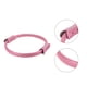 thumbnail image 2 of Círculos De Yoga Anillo de fitness Pilates duradero con círculo trasero abierto para el gimnasio en casa y la oficina (rosa), 2 of 8