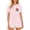 Light Pink, variant on Telankuip Unisex Awareness Gift T Shirts for Men Womens Crew Neck Short Sleeve T-Shirt Loose Comfortable Breathable Summer Casual Graphic Tee Tops Streetwear White XS