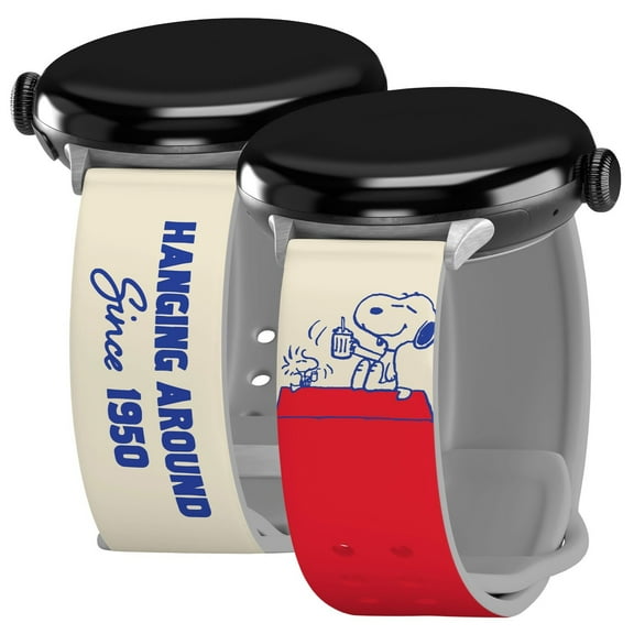 Peanuts 75 Years of Friendship Limited Edition HD Watch Band for Google Pixel 20mm (Long Social Club)