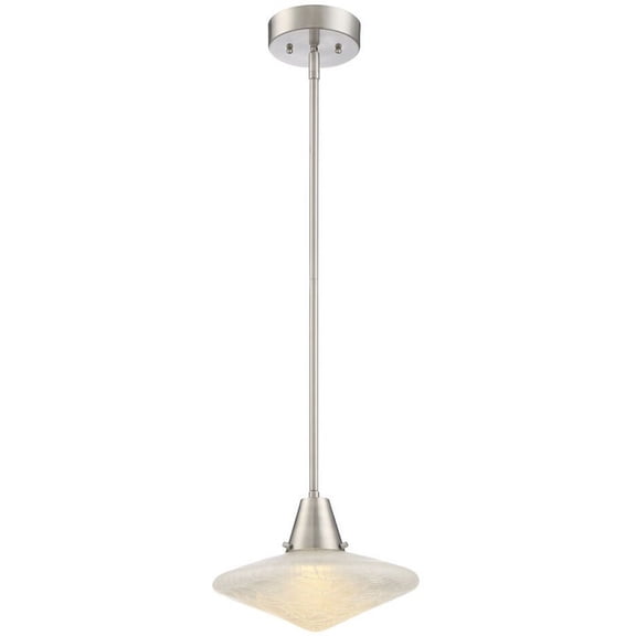 Designers Fountain Aida Satin Platinum LED Pendant, LED89730-SP