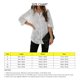 thumbnail image 3 of Camisa de mujer transparente de manga larga con cuello vuelto y botones, blusa informal de Color puro para mujer para el trabajo diario, 3 of 6