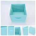 thumbnail image 2 of Unique Bargains Fabric Storage Cube Storage Bin Light Blue 11*10.6*10.6in, 2 of 6