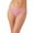 Sea Pink, variant on by Wacoal Women's B Bare Thong Panties, Red Medium
