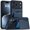 Blue, variant on For iPhone 17 Pro Max Case with Card Holder Heavy Duty Protective Kickstand Dual Layer Shockproof Hidden Card Slot Slim Wallet Military Protection Rugged Case for iPhone 17 Pro Max,Black