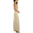 thumbnail image 3 of ToBeInStyle Women's Thin Strap Racerback V-Neck Maxi Dress, 3 of 6