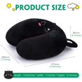 thumbnail image 2 of Travel Pillow for Kids Toddlers - Soft Neck Head Chin Support Pillow,Cute Animal,Comfortable in Any Sitting Position for Airplane,Car,Train,Children Gift, 2 of 8