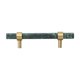 thumbnail image 5 of Tiradores de mármol para armarios, tiradores robustos y elegantes para cajoneras de baño, armarios, muebles de cocina y cómodas. Verde de 35x140 mm, 5 of 8