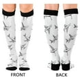 thumbnail image 2 of joogoo Airplane Retro Socks Women Men Knee High Sock, 2 of 8