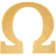 Omega 7.5 Inch Greek Fraternity/Sorority Wood Wooden Letters (7.5 Inch)