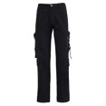 thumbnail image 2 of pantalones de trabajo de de de los hombres pantalones de trabajo multi bolsillos 38 negro Sunnimix Pantalones de carga de hombres, 2 of 8