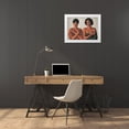 thumbnail image 3 of Unknown 32x25 White Modern Wood Framed Museum Art Print Titled - Cover Up, 3 of 4