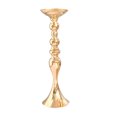 thumbnail image 1 of pitrice Long Stand Metal Candle Tea Light Holder Candlestick Flower Vase Gold-L, 1 of 6