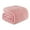 Pink, variant on Whale Flotilla Fuzzy Fleece Queen Size Blanket for Bed, Soft Fluffy Jacquard Waffle Blankets for All Season, Lightweight and Warm, 90x90 Inch, Ivory