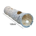 thumbnail image 6 of Cat Tunnel Collapsible Glowing with Ball for Kitties Bunnies Training Star, 6 of 8