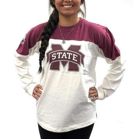 Mississippi State University Alumni - Mississippi State Bulldogs Womens Shirt; Long Sleeve T - Shirt University Apparel Clothing