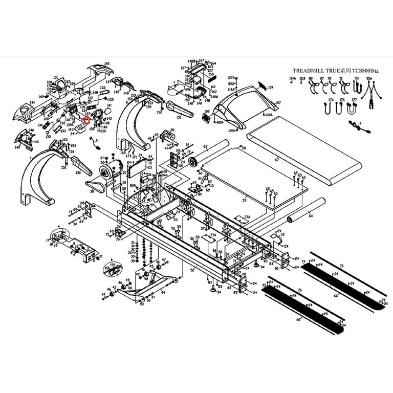 True cs800 2025 treadmill