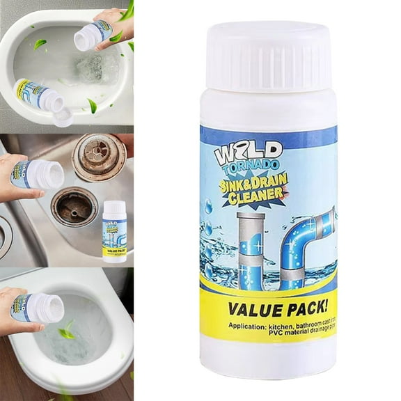 4/2/1PCS Sink Drain Cleaner, Powerful Sink and Drain Cleaner, Powerful Pipe Unclogging Agent for Kitchen and Pipes Cleaning Tool, Sink & Drain Cleaner Foam