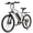 Silver, variant on VARUN 24" Electric Bike for Adults, 350W Motor, 20MPH, 36V Removable Battery, Up to 50 Miles Range, 7-Speed, Front Suspension & Dual Disc Brakes, All-Terrain Tires, UL Certified
