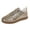 Gold, variant on Womens Flat Glitter Shoes Breathable Sequin Shining Dressy Slip on Casual Comfortable Party Prom Walking Sneakers Blue Size 9.5